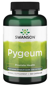Vignette pour Swanson Les gélules d'écorce et d'extrait de pygeum favorisent la santé des voies urinaires et aident à maintenir la santé de la prostate.