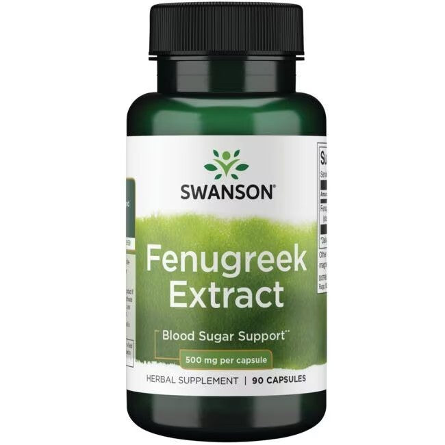 Fenugreek Extract 500 mg 90 Capsules