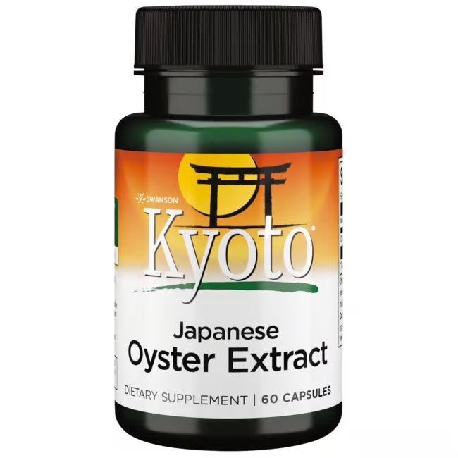 Japanese Oyster Extract 500 mg 60 Capsules