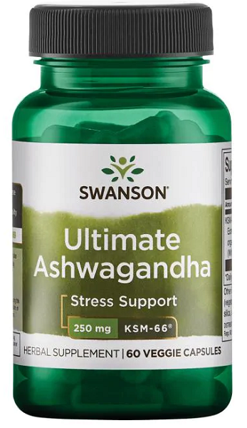 Ashwagandha - KSM-66 - 250 mg 60 gélules végé - avant