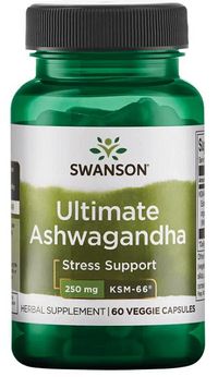 Vignette pour Ashwagandha - KSM-66 - 250 mg 60 gélules végé - avant