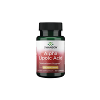 Thumbnail for A bottle of Swanson Alpha Lipoic Acid dietary supplement contains 60 capsules, each providing 300 mg to support antioxidant and metabolic functions.