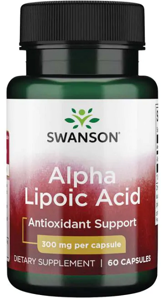 Acide alpha-lipoïque - 300 mg 60 gélules - front 2