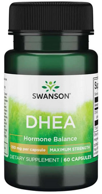 Vignette pour Swanson DHEA - 100 mg 60 gélules gélules d'équilibre hormonal.
