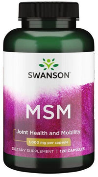 La vignette de Swanson MSM 1000 mg 120 gélules est un complément qui soutient les tissus conjonctifs et favorise la santé des articulations. En renforçant les structures du collagène, il contribue à améliorer la mobilité générale.
