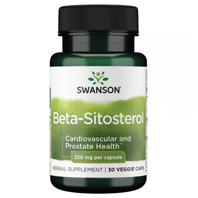 Beta-Sitosterol 320 mg 30 Veggie Capsules