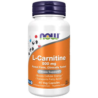 Thumbnail for L-Carnitine 500 mg 60 Veg Capsules - front 2