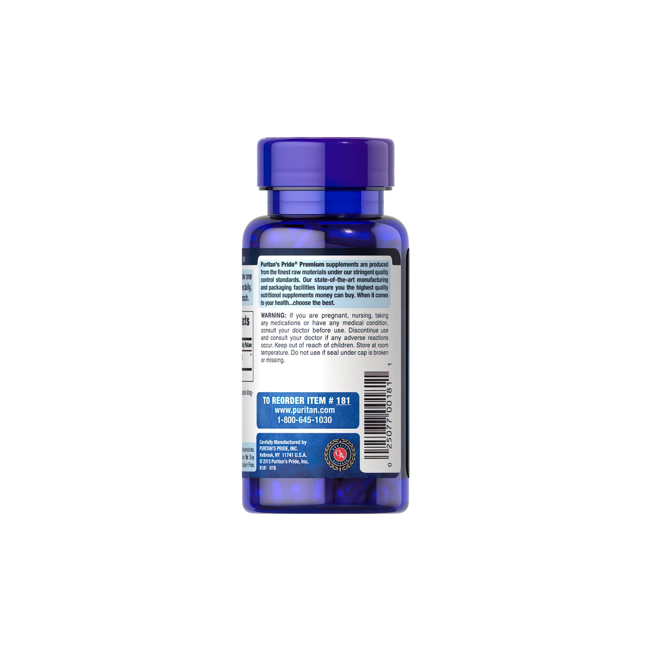 L-Tyrosine 500 mg Forme libre 100 Caps à libération rapide - retour