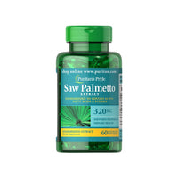 Vignette pour Saw Palmetto 320 mg 60 Rapid Release Softgels par Puritan's Pride pour améliorer la santé de la prostate et le flux des voies urinaires.