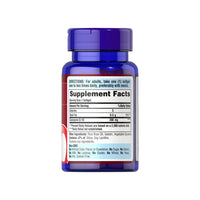 Vignette d'une bouteille de Coenzyme Q10 - 200 mg 60 Rapid Release Softgels Q-SORB™ de Puritan's Pride avec une étiquette bleue.