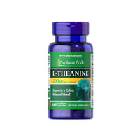 Vignette pour L-Théanine 100 mg 60 gélules - recto