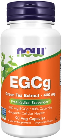 Vignette pour Swanson EGCG Green Tea Extract 400 mg 90 gélules végétales.
