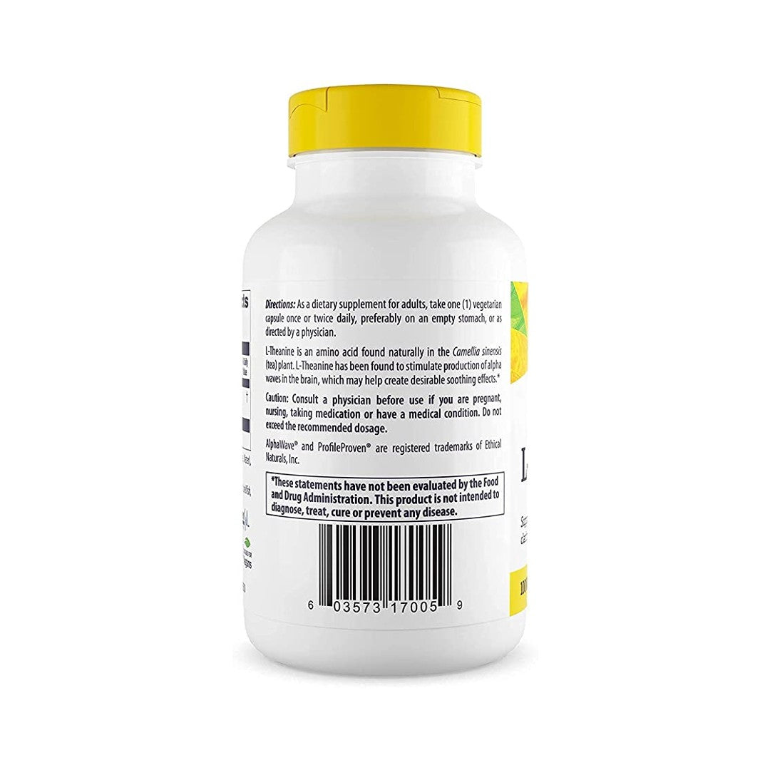 L-Théanine 100 mg (AlphaWave) 180 gélules végé - retour
