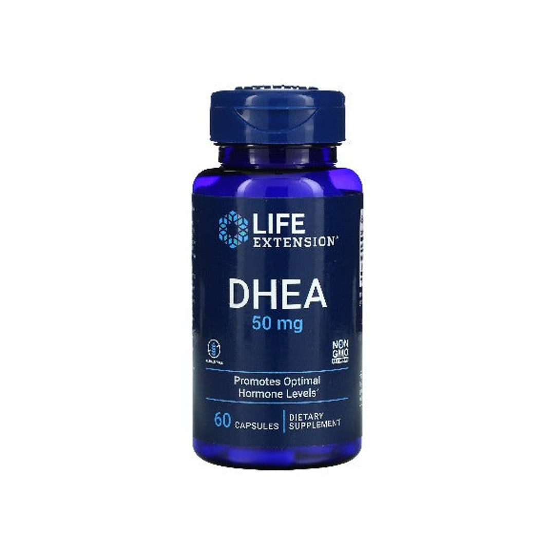 Life Extension DHEA 50 mg 60 gélules.