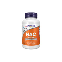 Vignette pour Now Foods N-Acetyl Cysteine 600mg 100 gélules végétales sont un supplément antioxydant puissant qui soutient la santé du foie. Ces gélules apportent un soutien essentiel au maintien d'un bien-être optimal grâce à leur ingrédient clé, la N-Acetyl Cysteine.