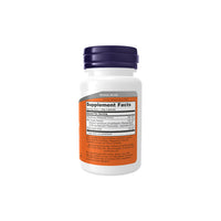 Vignette d'une bouteille de Glutathione 500 mg 60 Vegetable Capsules supplément par Now Foods sur un fond blanc.