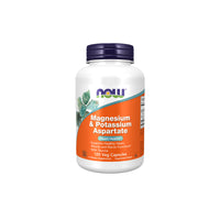 Vignette pour Now Foods Magnesium & Potassium Aspartate 120 Veg Capsules.