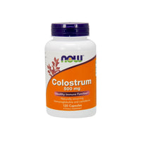 Vignette pour Now Foods Colostrum 500 mg 120 gélules végé.