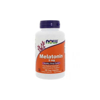 Vignette pour Now Foods Melatonin 5 mg 180 gélules végé.
