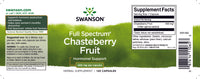 Vignette pour Swanson Fruit de gattilier - 400 mg 120 gélules.