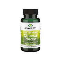 Vignette pour Swanson Chanca Piedra - 500 mg 60 gélules végétales.