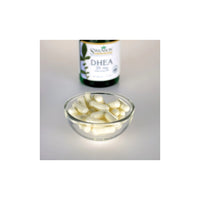 Thumbnail for A bottle of Swanson DHEA 25 mg 30 Capsules supplement for hormonal balance with a bowl of capsules in the foreground.