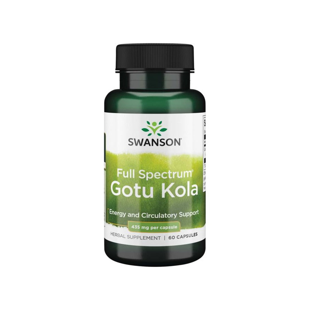 Swanson Gotu kola - 435 mg 60 gélules.