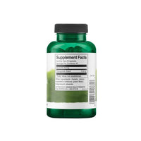 Vignette de l'arrière d'une bouteille de Swanson Fenugrec - 610 mg 90 gélules.