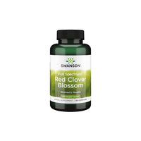 Vignette pour Swanson Red Clover Blossom 430 mg 90 gélules est un remède naturel qui peut apporter un soulagement pendant la ménopause ou le cycle menstruel.