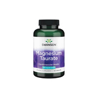 Vignette de Swanson's Magnesium Taurate 100 mg 120 tab capsules.