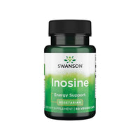 Vignette pour Swanson Inosine - 500 mg 60 gélules végétales gélules de soutien énergétique.