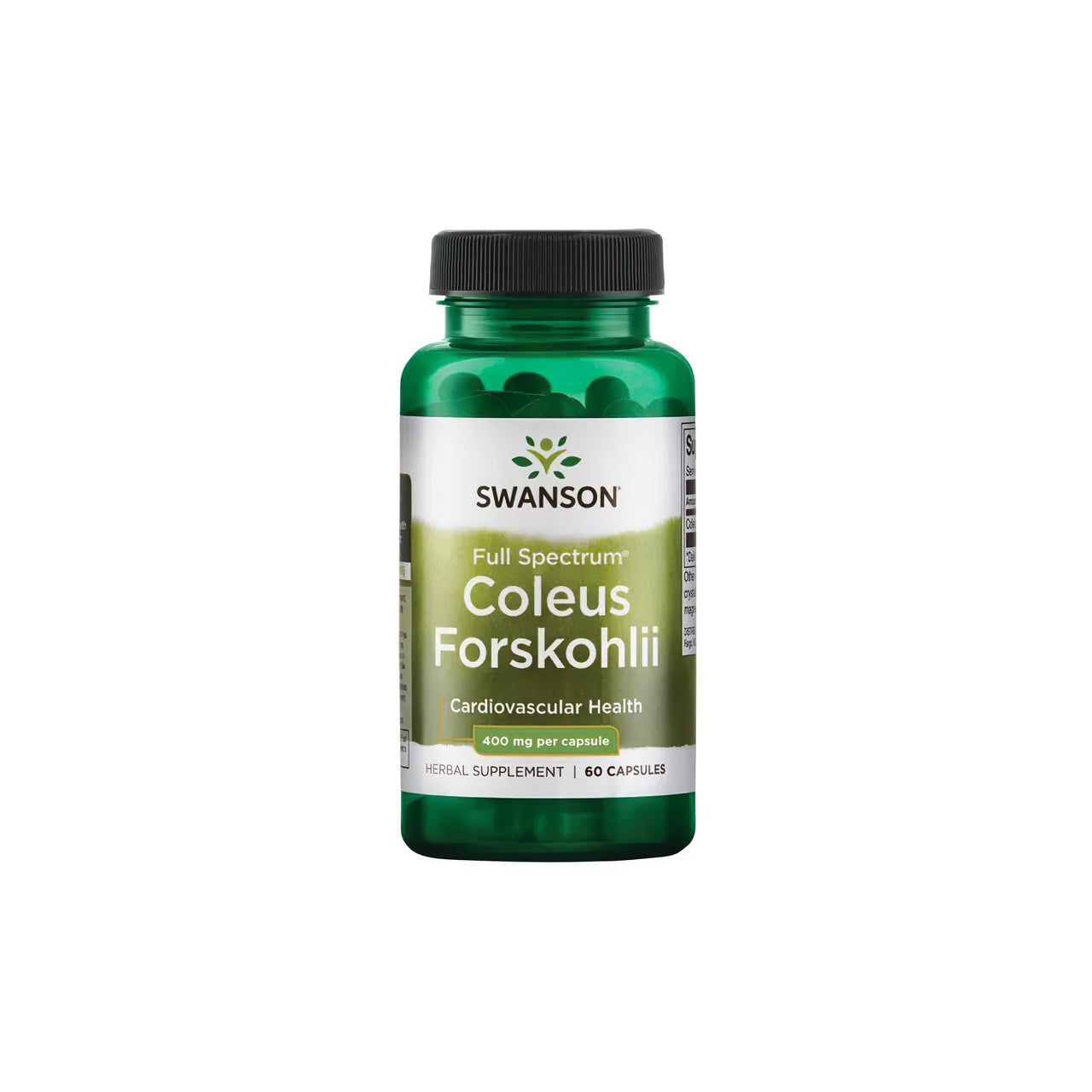 Swanson Coleus Forskohlii - 400 mg 60 gélules.