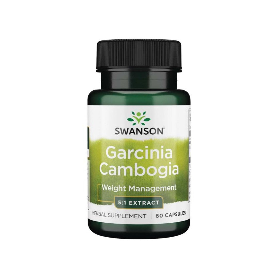 Swanson Extrait de Garcinia Cambogia 5:1 - 60 gélules.