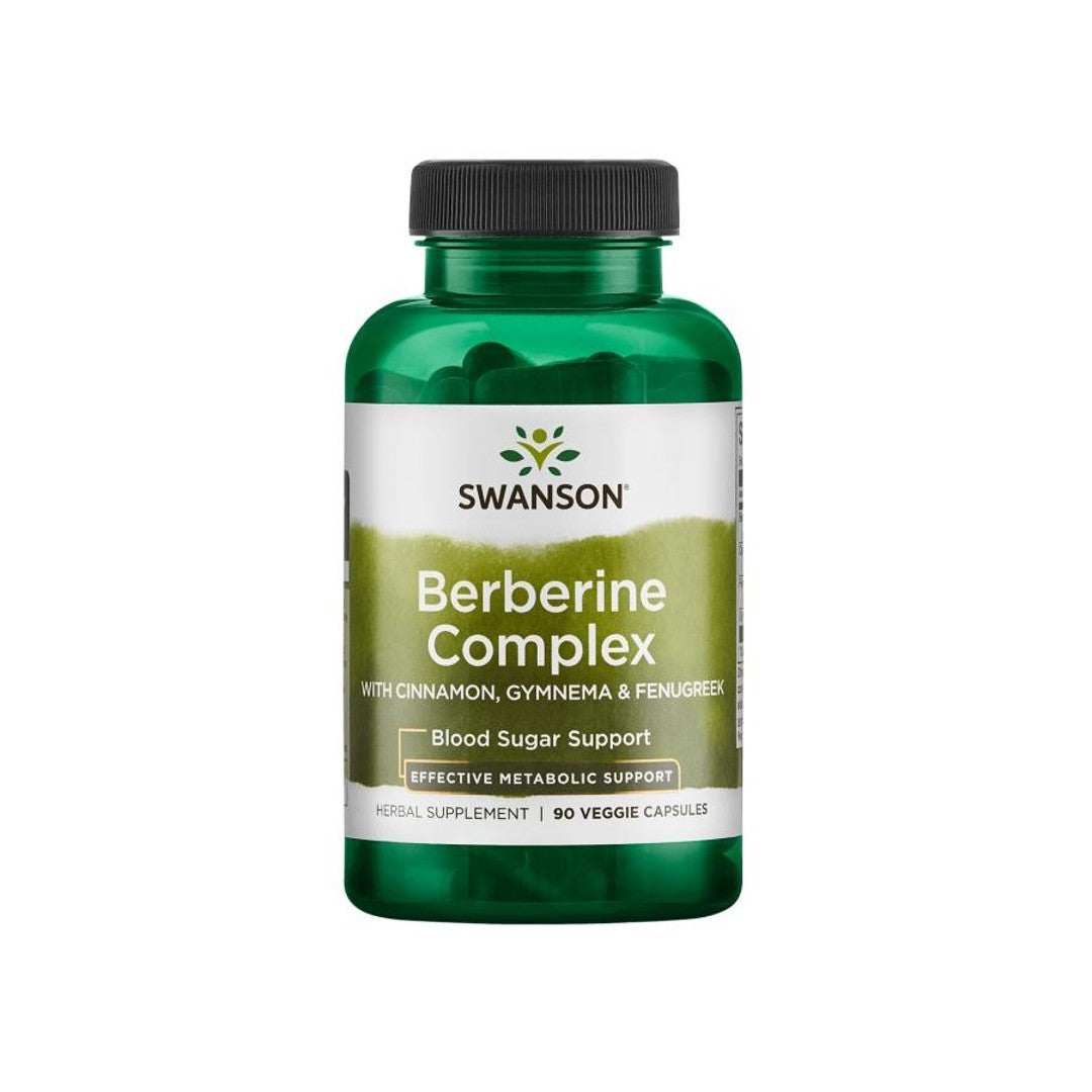 SwansonBerberine Complex - 90 gélules végétales, un complément alimentaire.