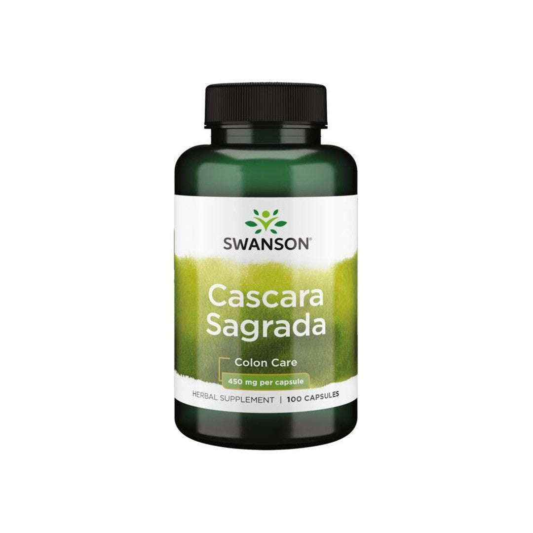 Swanson Cascara Sagrada - 450 mg 100 gélules.