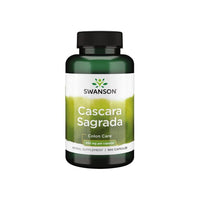 Vignette pour Swanson Cascara Sagrada - 450 mg 100 gélules.
