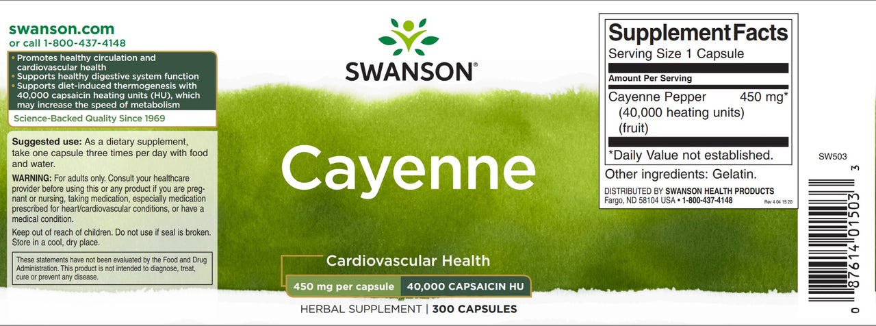 Cayenne - Swanson - Cayenne - Cayenne - Cayenne - Cayenne - Cayenne 