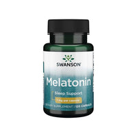 Vignette pour Swanson melatonin - 1 mg 120 gélules.