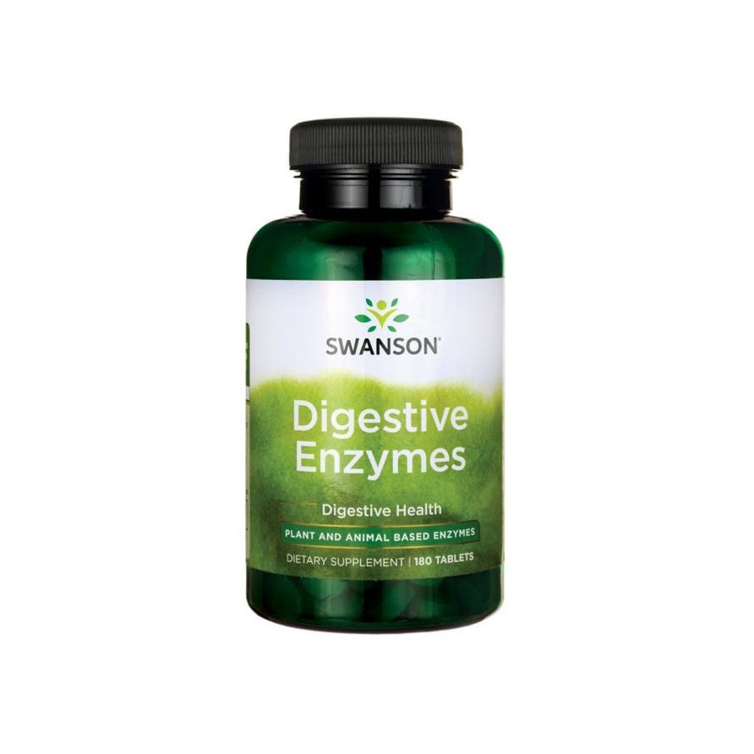 Swanson Enzymes digestives - 180 gélules.