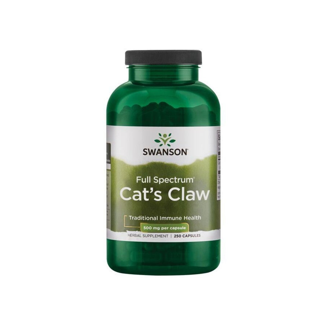 SwansonLa griffe de chat - 500 mg 250 gélules.