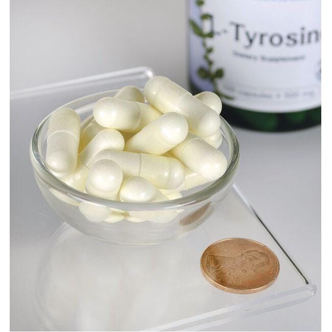 L-Tyrosine - 500 mg 100 gélules - pilulier