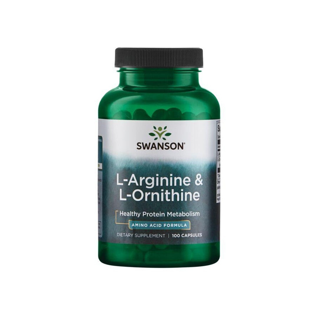 L-Arginine - 500 mg & L-Ornithine - 250 mg 100 gélules - avant