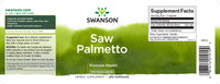 Vignette pour Swanson Saw Palmetto - 540 mg 250 gélules supplément favorise la santé de la prostate et soutient l'écoulement des voies urinaires.