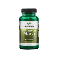 Vignette pour Swanson Maca - 500 mg 100 gélules.