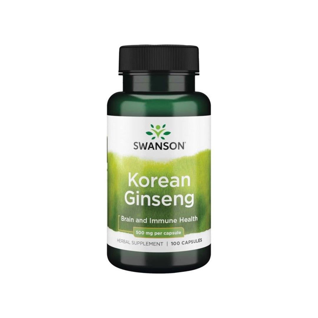 Ginseng coréen - 500 mg 100 gélules - avant