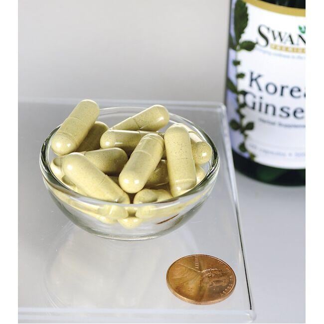 Ginseng coréen - 500 mg 100 gélules - format pilule