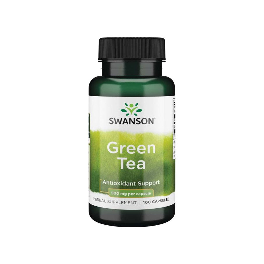 Swanson Thé vert - 500 mg 100 gélules.