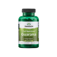 Vignette pour Swanson Guarana - 500 mg 100 gélules.
