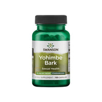 Thumbnail for Swanson Yohimbe Bark - 75 mg 100 capsules for enhanced libido and sexual health.