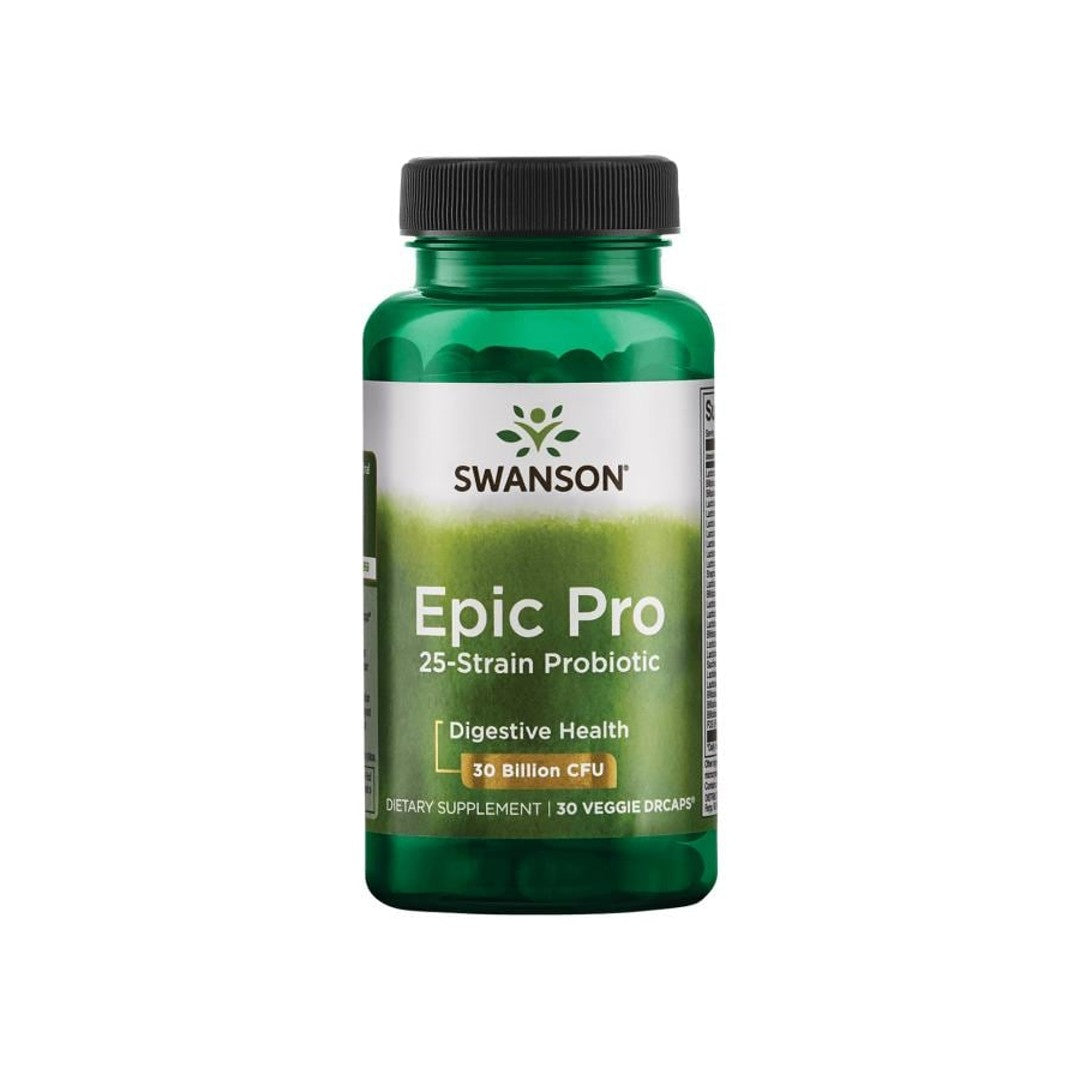 Swarson Epic Pro Probiotique à 25 souches - 30 gélules végétales.